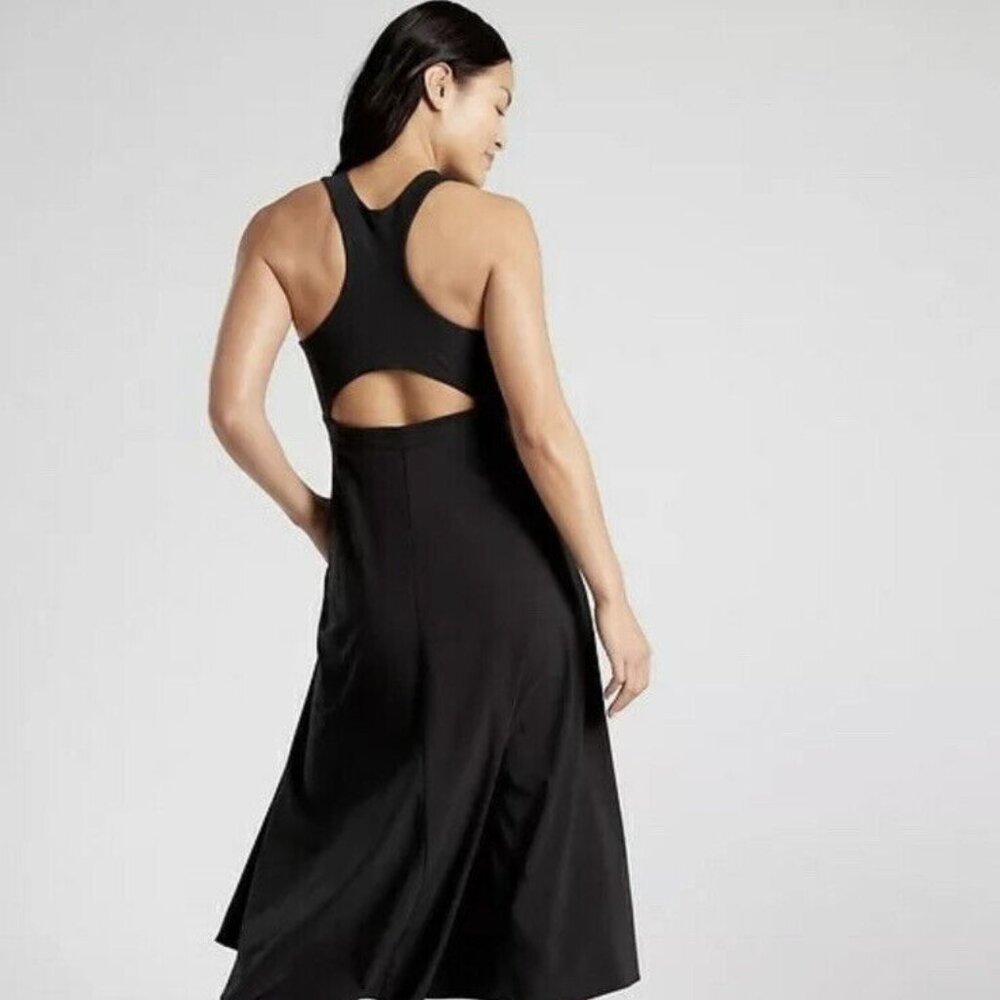 Athleta Midi Dress Black
